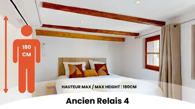 Un ou plusieurs lits dans un hébergement de l'établissement Résidence de l'ancien relais