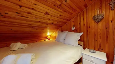 Un ou plusieurs lits dans un hébergement de l'établissement Chalet Glitzerstein