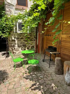 Jardin de l'établissement Belle Maison Alsacienne de 1610