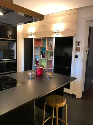 Cuisine ou kitchenette dans l'établissement * La Petite Alsacienne *