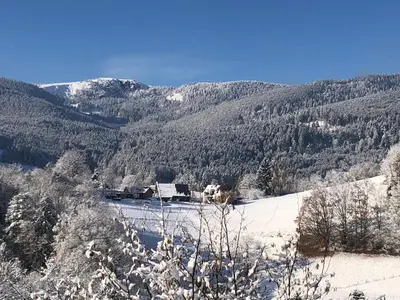 Paysage naturel près de la maison de vacances