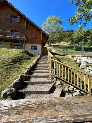 Jardin de l'établissement The dream catcher -Spa- panoramic sauna- 2 MINUTES FROM THE SLOPES