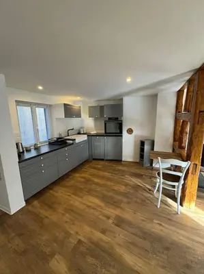 Cuisine ou kitchenette dans l'établissement Les pensées D'Anne & Marie 2/4 Personnes
