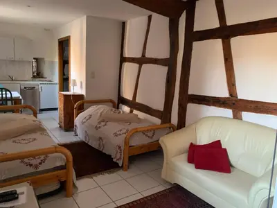 Cuisine ou kitchenette dans l'établissement CHEZ SUZEL