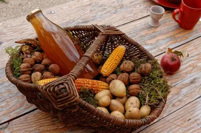 Nourriture dans la maison de vacances ou à proximité