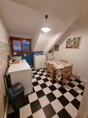 Coin salon dans l'établissement Appartement centre-ville (Chez Antoine)