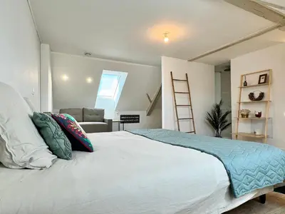 Un ou plusieurs lits dans un hébergement de l'établissement Duplex Mangrove