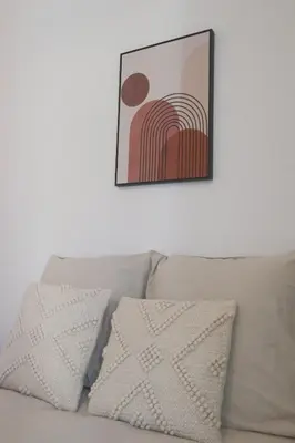 Coin salon dans l'établissement La Chambre Tantra