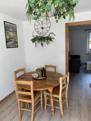 Coin salon dans l'établissement Appartement 2/4 personnes