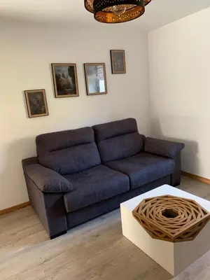 Coin salon dans l'établissement Appartement 2/4 personnes