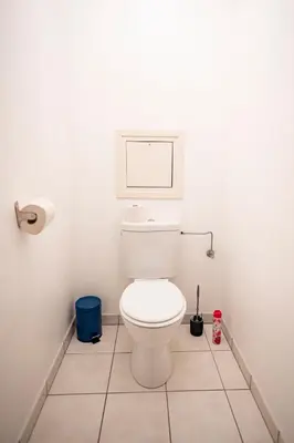 Salle de bains dans l'établissement Flat at border suisse