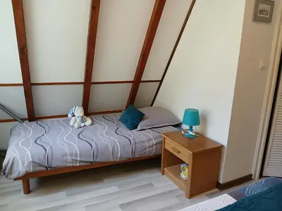 Un ou plusieurs lits dans un hébergement de l'établissement 4 gites individuels à Kaysersberg