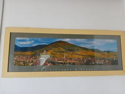 Vue générale sur la montagne ou vue sur la montagne depuis la maison de vacances