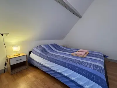 Un ou plusieurs lits dans un hébergement de l'établissement La maison d'Audrey - maison au pied du Hahenberg - au calme - parking gratuit