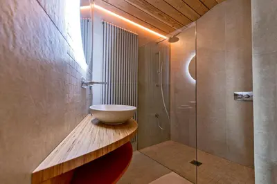 Salle de bains dans l'établissement le petit ballon
