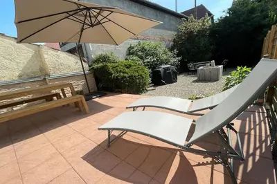 Jardin de l'établissement Gîte Pomme d'Amour - 2 à 4 personnes
