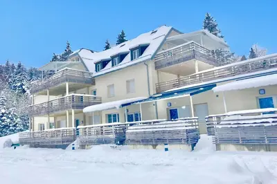 L'établissement Appartement haut standing avec sauna en hiver