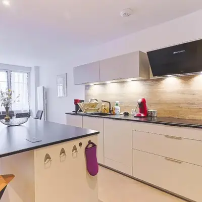 Luxury apartment with sauna