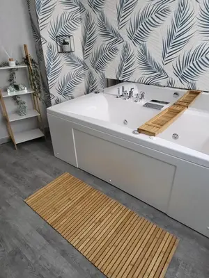 Salle de bains dans l'établissement Bel appartement avec Balnéo