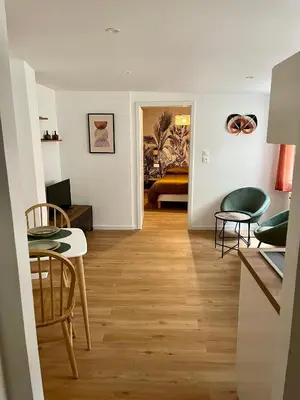 Coin salon dans l'établissement Le XVII - Au cœur de Colmar