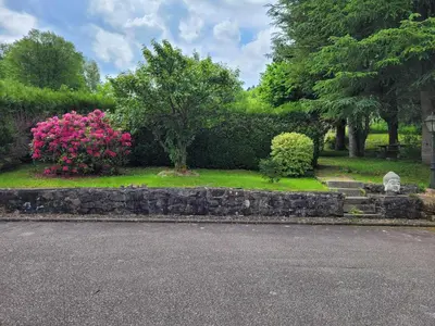 Jardin de l'établissement Gîte 