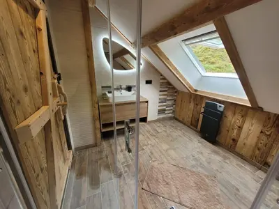 Cuisine ou kitchenette dans l'établissement A l'air de Storck - Gîte de montagne 4 étoiles 6-8 personnes