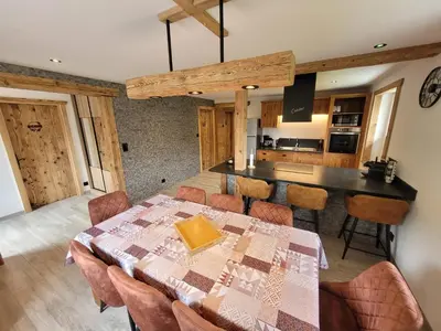 Cuisine ou kitchenette dans l'établissement A l'air de Storck - Gîte de montagne 4 étoiles 6-8 personnes