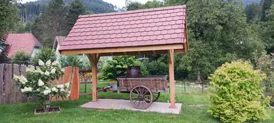 Jardin de l'établissement Gîte des Perdrix