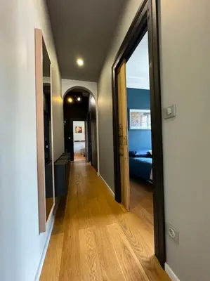 Un ou plusieurs lits dans un hébergement de l'établissement L'Arsenal - Appartement Centre ville - Poche commerces & restaurant - 6 P