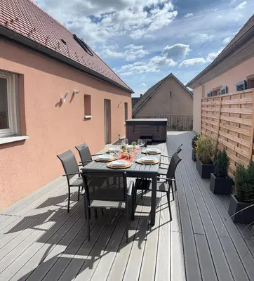 Plan de l'établissement Gîte du Manala