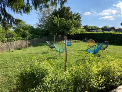 Jardin de l'établissement Gîte 