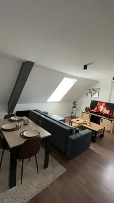 Coin salon dans l'établissement Le petit Riquewihr