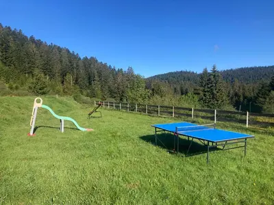 Tennis de table au sein de l'établissement Gîte pour 4 personnes - Le Grand Valtin, à 2 pas de Xonrupt ou à proximité