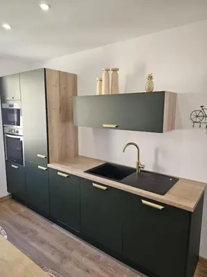 Cuisine ou kitchenette dans l'établissement Le St Antoine - Centre Ville - Parking