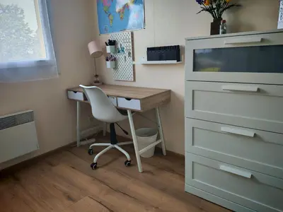 Télévision ou salle de divertissement dans l'établissement Appartement 3 pièces-près de centre-ville SELESTAT