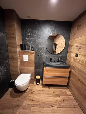 Salle de bains dans l'établissement Zen&spa appartement avec jacuzzi et sauna privatif