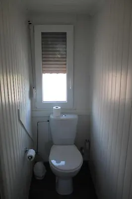 Salle de bains dans l'établissement Le Nid de Maria