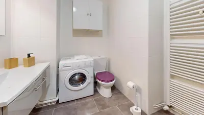Salle de bains dans l'établissement Appartement Le Key6
