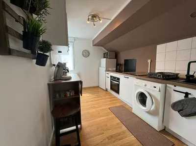 Cuisine ou kitchenette dans l'établissement Le Sochalien - Appt 6 pers - Tout confort - Proche Peugeot