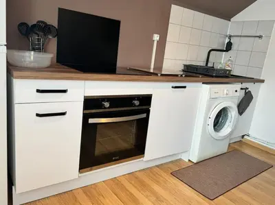 Cuisine ou kitchenette dans l'établissement Le Sochalien - Appt 6 pers - Tout confort - Proche Peugeot
