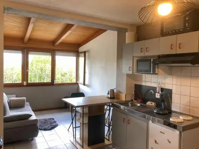 Cuisine ou kitchenette dans l'établissement Charton au Markstein