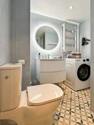 Salle de bains dans l'établissement Charmant studio avec parking