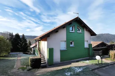 Vue générale sur la montagne ou vue sur la montagne depuis l'appartement