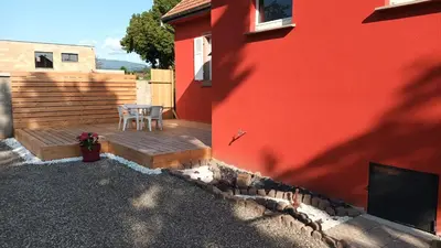 Bâtiment de la maison de vacances