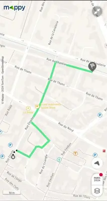 Plan de l'établissement Chez Vincent - Centre Historique de Colmar avec parking inclus