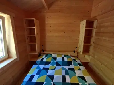 Un ou plusieurs lits dans un hébergement de l'établissement Chalet 