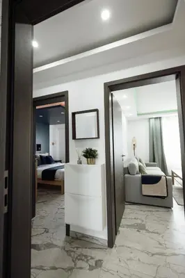Un ou plusieurs lits dans un hébergement de l'établissement Royale Lumineux Jacuzzi Parking privé