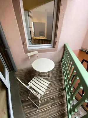 Balcon ou terrasse dans l'établissement New 5min to Little Venice - Close to Xmas Fair
