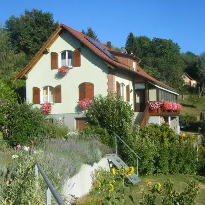 Jardin de l'établissement Gite 4 personnes Les Ecureuils