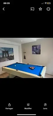 Billard dans l'établissement Lyn'SPA